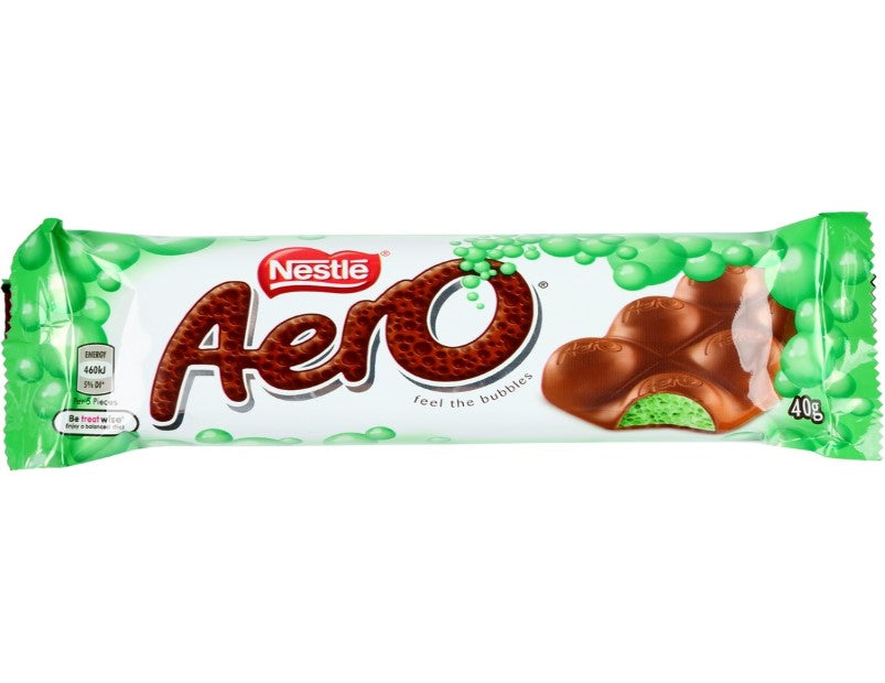 Nestle Aero Peppermint Bar 40g - 3 Pack