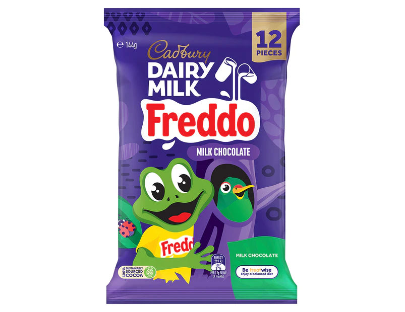 Cadbury Dairy Milk Freddo Milk Chocolate 144g 3 pack