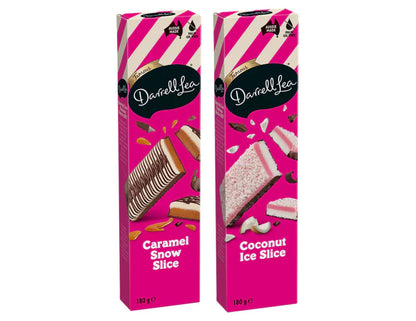 Darrell Lea Caramel Snow Slice & Coconut Ice Slice Gift Box