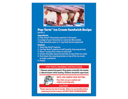 Kellogg's Pop-Tarts Frosted Chocotastic 384g - 2 Pack