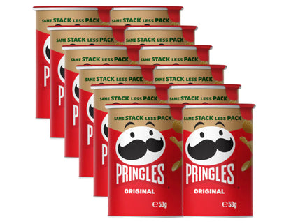 Pringles Potato Chips Original 53g - 12 Pack