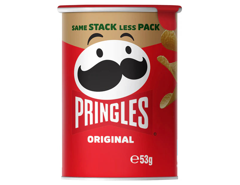 Pringles Potato Chips Original 53g - 12 Pack