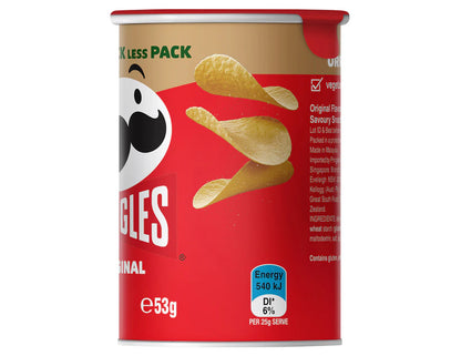 Pringles Potato Chips Original 53g - 12 Pack