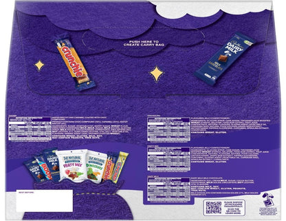 Cadbury Santa's Stash Chocolate and Candy Christmas Gift Bag 860g