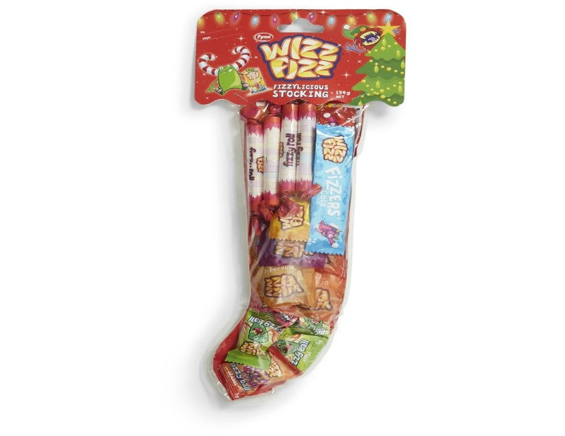 Fizzylicious Christmas Stocking - Wizz Fizz Treats -134g