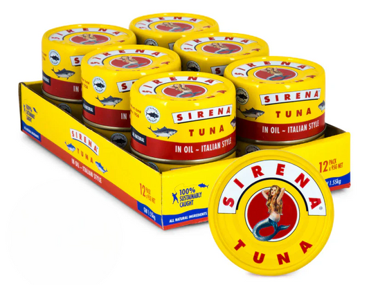 Sirena Tuna in Oil Italian Style 95g - 12 Pack