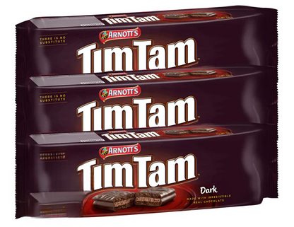 Arnott's Tim Tam Chocolate Biscuits Dark 200g - 3 Pack