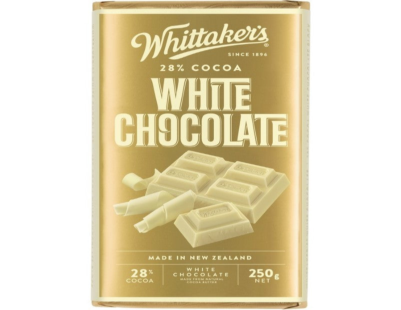 Whittaker's White Chocolate Block 250g