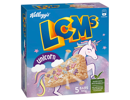 Kellogg's LCMs Unicorn Bars 100g - 3 Pack