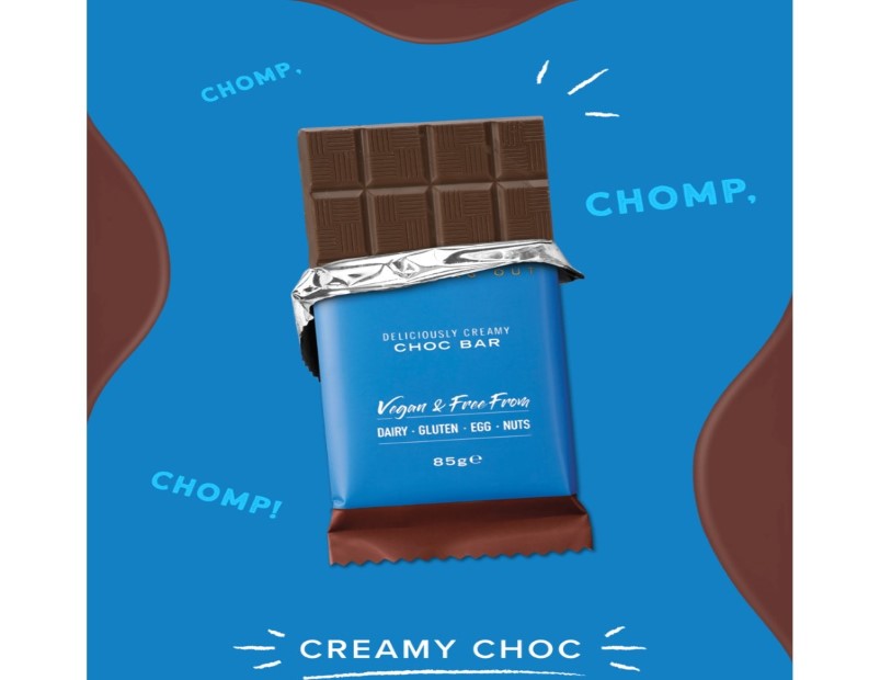 Nomo Creamy Choc Bar 85g - 2 Pack