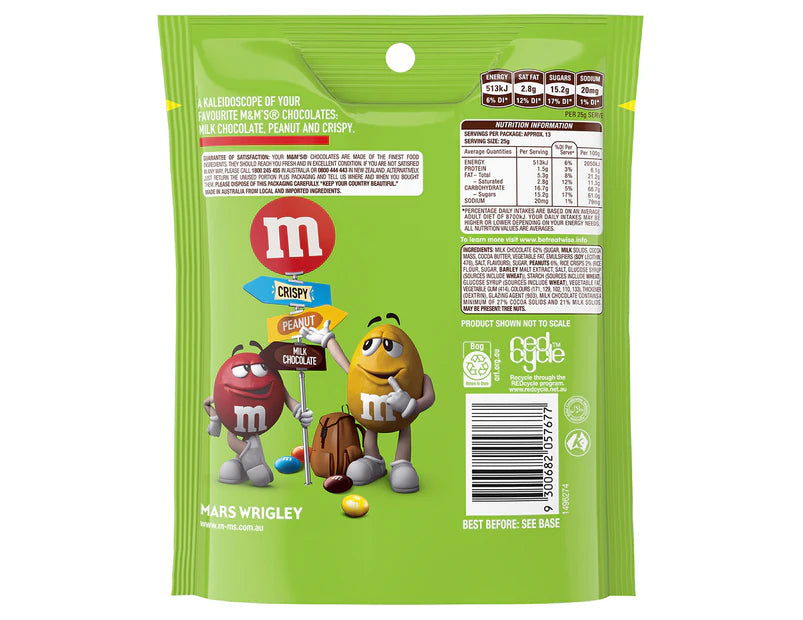 M&M's Mix Ups 335g -2 Pack