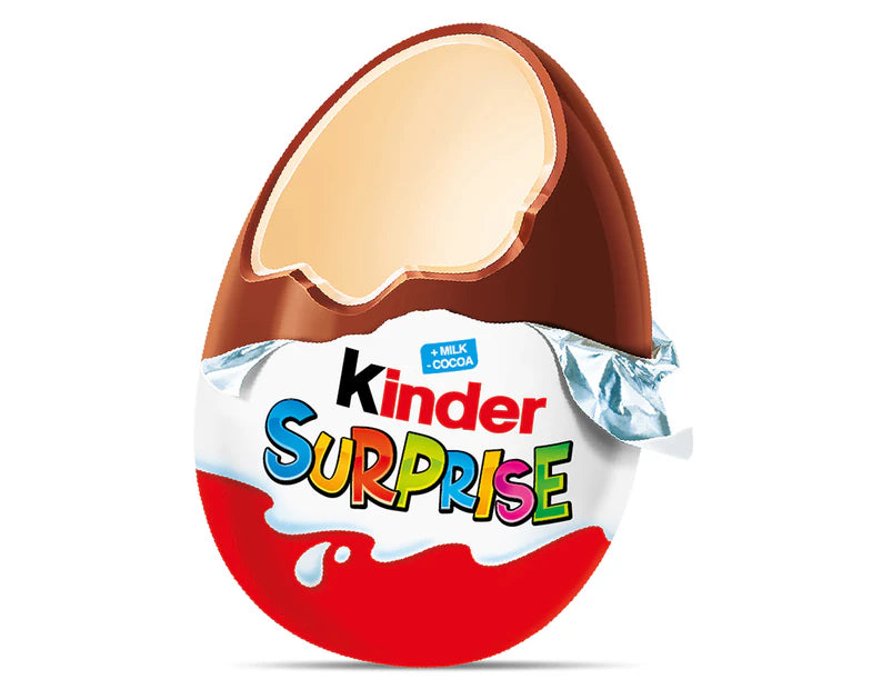 Kinder Surprise Eggs 60g - 2 Pack