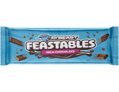 Mr Beast Feastables Milk Chocolate 60g - 3 Pack