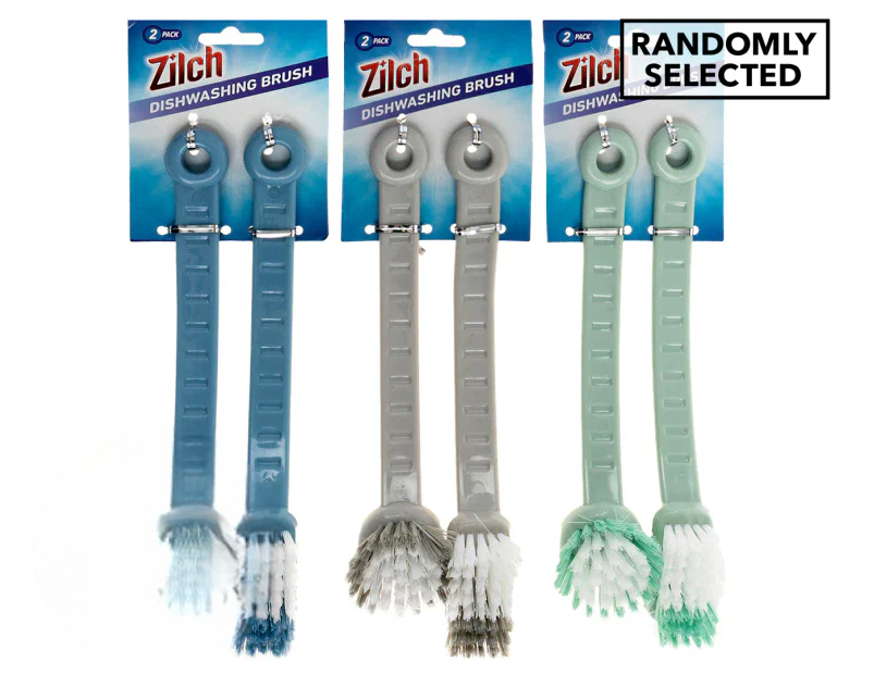 Zilch Dishwashing Brush Set 2 pack