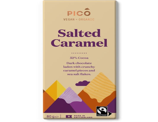 Pico Salted Caramel Dark Chocolate 80g