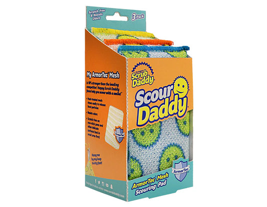 Scour Daddy ArmorTec Mesh Scouring Pad 3 piece