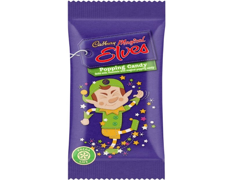 Cadbury Milk Chocolate Magical Elves Christmas pack - 12 piece -144g