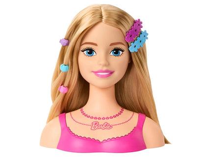 21 Piece Barbie Styling Head Doll