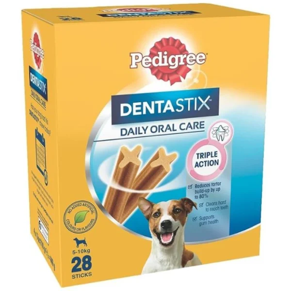 PEDIGREE DentaStix Small Dog Treats Daily Oral Care Dental Chews 28 Pack