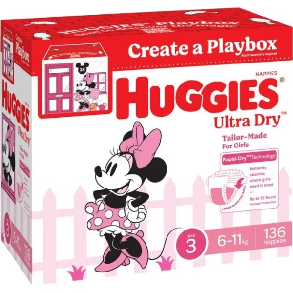 Huggies Ultra Dry Nappies
