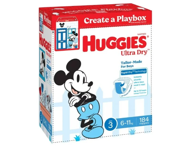 Huggies Ultra Dry Nappies Boys Size 3