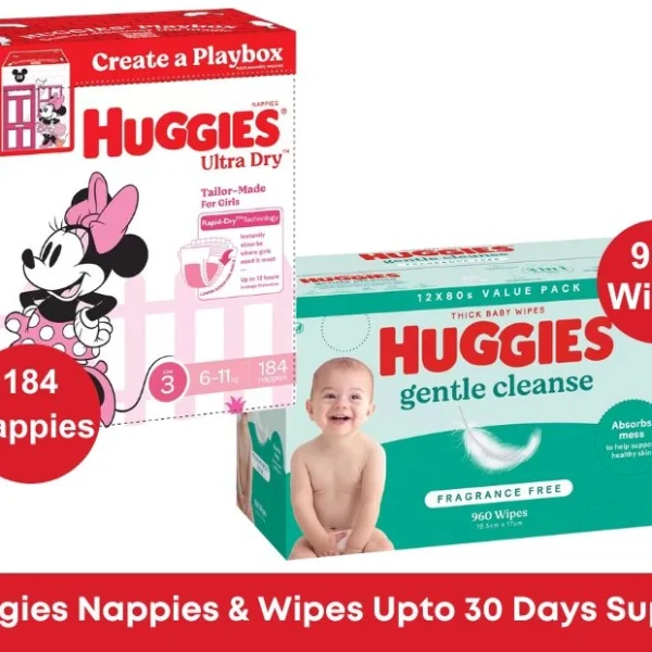 Huggies Girls Ultra Dry Nappies