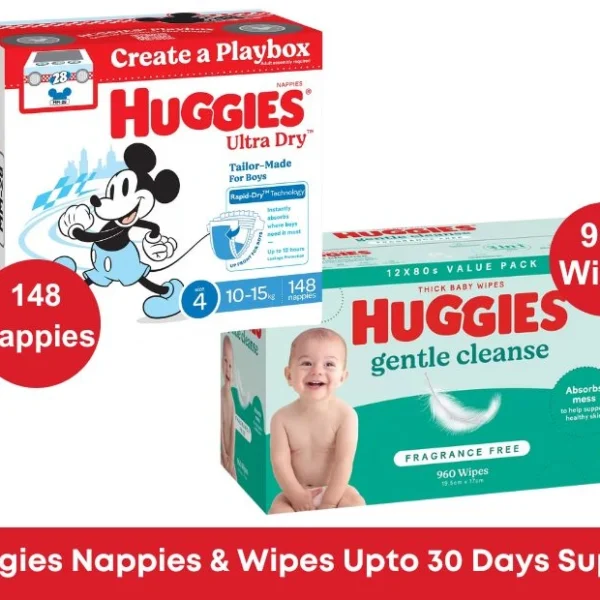 Huggies Boys Ultra Dry Nappies