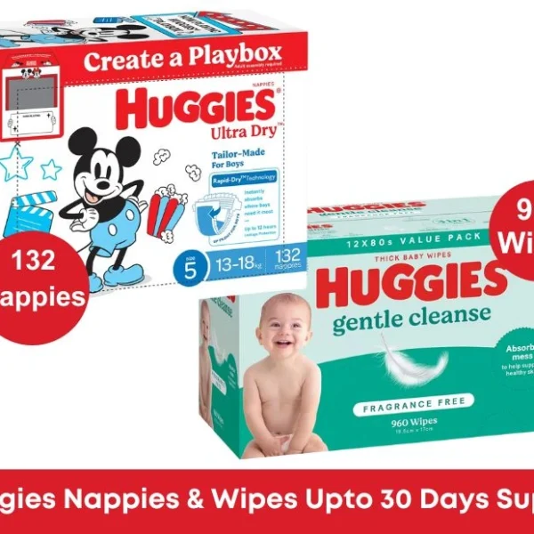 Huggies Boys Ultra dry Nappies