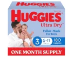 Huggies Ultra Dry Nappies Boys Size 3