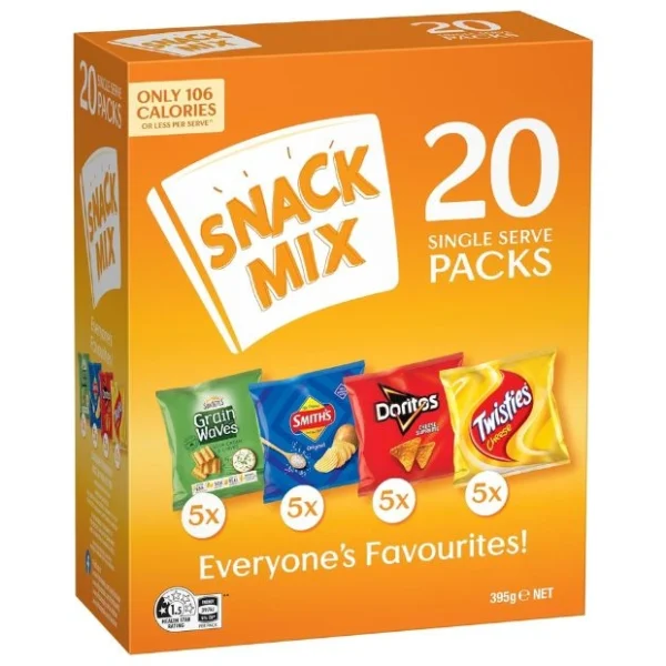 Smith's Potato Chips Snack Mix Variety Multipack 20 Pack