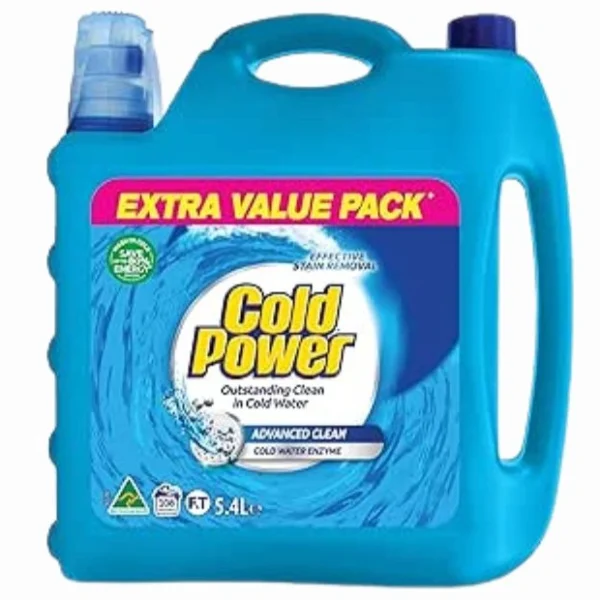 Cold Power Advanced Clean Liquid Laundry Detergent 5.4L